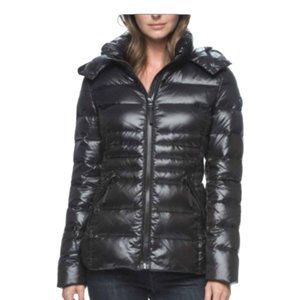Andrew Marc Detatchable Hood Duck Down Puffer Coat